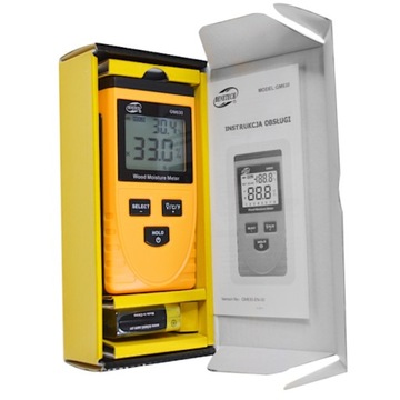BENETECH GM630 ИЗМЕРИТЕЛЬ ВЛАЖНОСТИ ДРЕВЕСИНЫ