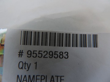 ZNAKY NÁPIS KRYT ZADNÍ TURBO D OPEL MOVANO B