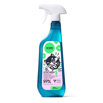 YOPE Naturalny płyn uniwersalny Active Green 750ml