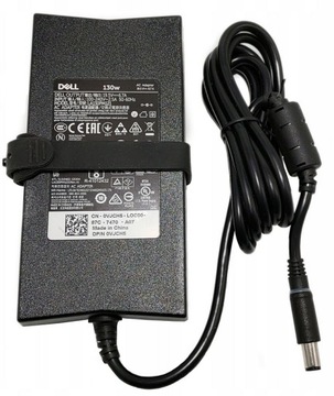 ORYGINALNY ZASILACZ DELL 130W 19.5V 6.7A PIN 7.4mm