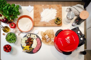 G3FERRARI G10032 ПЕЧЬ ДЛЯ ПИЦЦЫ 2 КАМНЯ 5 МИНУТ 1200 Вт 400°C + ЭЛЕКТРОННАЯ КНИГА