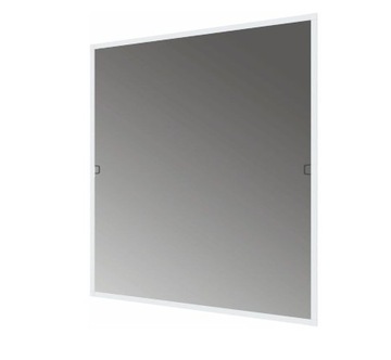Aluminiowa moskitiera okienna z ramą Smartmaxx 120 cm x 100 cm. biała rama