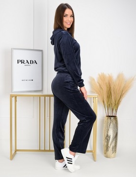 WE9110 r. M ЖЕНСКИЙ ВЕЛЮРОВЫЙ СПОРТИВНЫЙ КОМПЛЕКТ