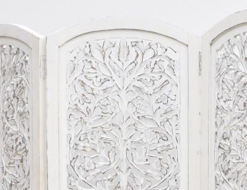 Открытый колониальный экран коричневый 4 Вингер