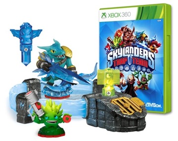 XBOX 360 GRA SKYLANDERS TRAP TEAM ZESTAW STARTOWY STARTER PACK
