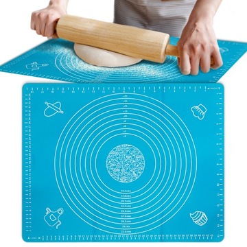 STOLNICA KUCHENNA SILIKONOWA MATA XXL PODKŁADKA