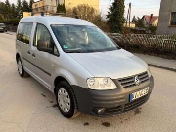Volkswagen Caddy III Furgon 1.4 80KM 2009 Volkswagen Caddy 7 osob Caddy LIFE 1,4 Benz.80KM Klimatron Parktroniki Ele, zdjęcie 1