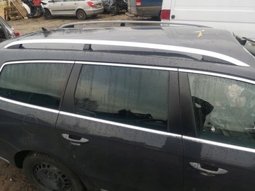 STŘEŠNÍ NOSIČ CHRÓM KPL LEVÝ PRAVÝ PASSAT B7 KOMBI