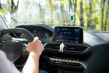 MICHELIN BIBENDUM ZAPACH SAMOCHODOWY 3D OCEAN FRESH ODŚWIEŻACZ W KRATKĘ