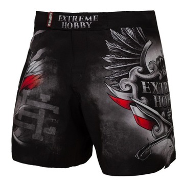 Extreme Hobby Spodenki MMA Athletic Husarz Czarne M