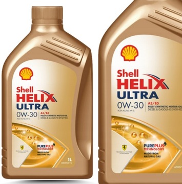 SHELL HELIX ULTRA A5/B5 0W30 1L | SILNIKOWY OLEJ SYNTETYCZNY