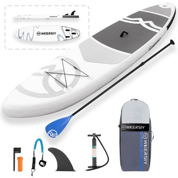 DESKA SUP POMPOWANA DESKA WIOSŁO KAJAK DO PŁYWANIA 320CM