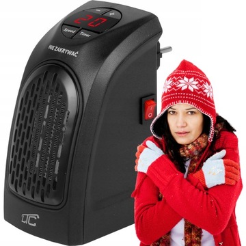 MINI FARELKA GRZEJNIK ELEKTRYCZNY OGRZEWACZ 400W