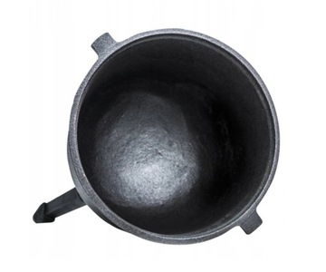 Чугунный охотничий казан, 5 л.