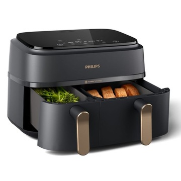 Airfryer frytkownica beztłuszczowa Dual Basket 2 szuflady Philips NA352/00
