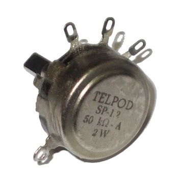 POTENCJOMETR TELPOD SP-1.2 _ 50k A 2W oś 25mm