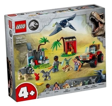 LEGO JURASSIC WORLD 76963 CENTRUM RATUNKOWE DLA...