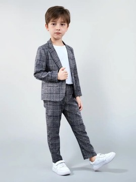 Спортивный комплект КОСТЮМ ДЛЯ МАЛЬЧИКА, куртка 2 шт, серый 146-152