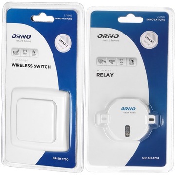 БЕСПРОВОДНОЙ ПЕРЕКЛЮЧАТЕЛЬ С 2-КНОПОЧНЫМ ПРИЕМНИКОМ