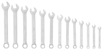 НАБОР КОМБИНИРОВАННЫХ КЛЮЧЕЙ, 25 ЭЛЕМЕНТОВ CRV СТАЛЬ, 6–32 ММ JCB