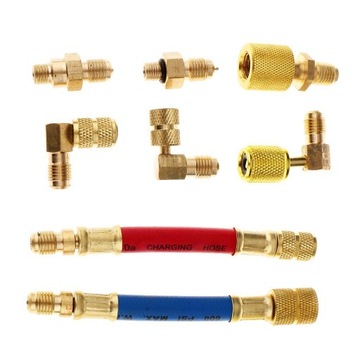 8 комплектов шлангов R134A R12