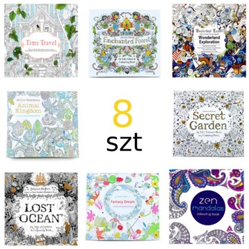 8 РАСКРАСОК АНТИСТРЕСС ДЛЯ ВЗРОСЛЫХ МАНДАЛЫ