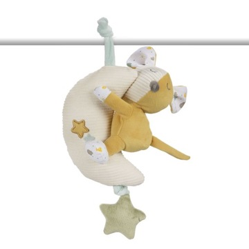 CANPOL TOY, МУЗЫКАЛЬНАЯ ШКАТУЛКА, КУЛОН ДЛЯ КОЛЯСКИ, СИДЕНЬЕ