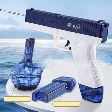 АВТОМАТИЧЕСКИЙ ЭЛЕКТРИЧЕСКИЙ ВОДЯНОЙ ПИСТОЛЕТ GLOCK 9м ВОДЯНОЙ ПИСТОЛЕТ GLOCK