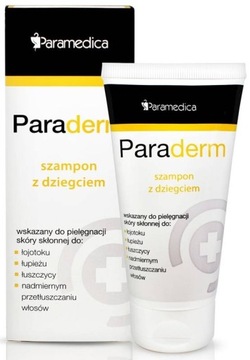 Paraderm SZAMPON Z DZIEGCIEM na Łupież Łuszczyca
