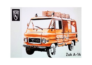 PCV tabliczka ozdobna ŻUK straż smutek