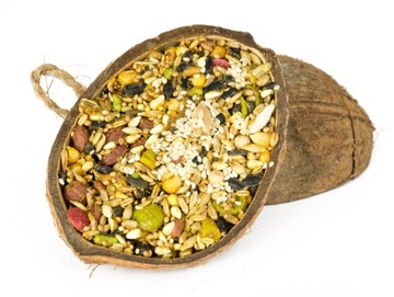 COCONUT TREASURE, СМЕСЬ корма-прорезывателя для КРОЛИКОВ, МОРСКИХ СВИНОК, ХОМЯКОВ
