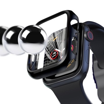 Чехол со СТЕКЛОМ для ВСЕХ Apple Watch 4/5/6/SE 40мм