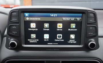 Hyundai Kona I Crossover 1.6 T-GDI 177KM 2019 Hyundai Kona Bezwypadkowy Serwisowany 1-Wlasciciel Navi Kamera Hud Led Aut, zdjęcie 25