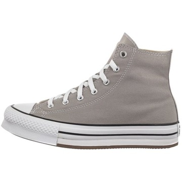 Buty Trampki na Platformie Converse CTAS Eva Lift Hi Totally Szare