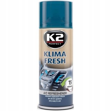 K2 K2 KLIMA FRESH BLUEBERRY СРЕДСТВО ДЛЯ СНЯТИЯ КОНДИЦИОНЕРА ВОЗДУХА