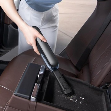 BASEUS samochodowy bezprzewodowy A1 Car Vacuum Cleaner Dark Space Black