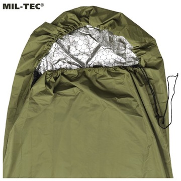 Тепловой спальный мешок жизни мама мил-тек алюминиевый водонепроницаемый 250 г