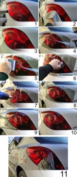 Светильник фольгированный Свет СИНИЙ 30х50