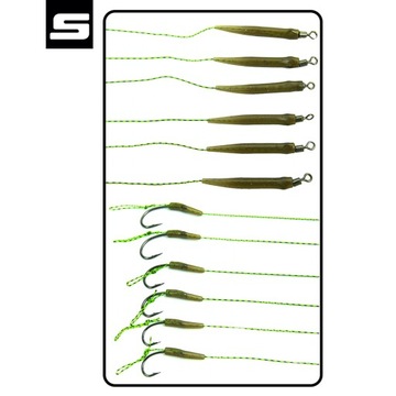 НАБОР НАСАДКИ ДЛЯ КАРПА Sahido 2/4/6 ПЛЮС 63 СТОПЕРА