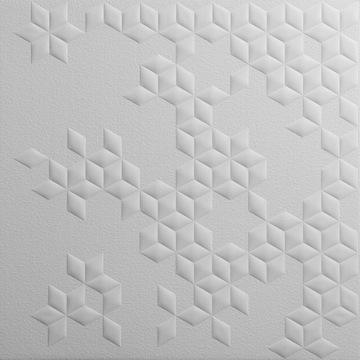 PANEL KASETON RUBIK BIAŁY powlekany PCV! Odporny na Mycie i Szorowanie!