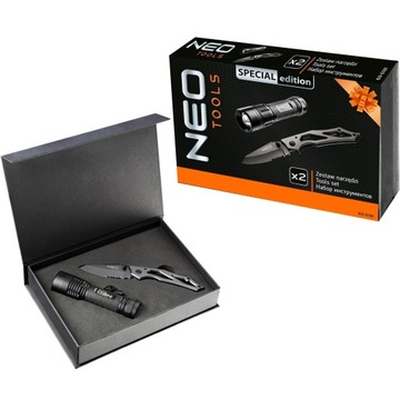 Zestaw prezentowy SPECJAL EDITION nóż latarka NEO