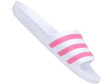 ADIDAS ADILETTE AQUA GZ5237 ЖЕНСКИЕ БЕЛЫЕ ПЛЯЖНЫЕ ТАПОЧКИ ДЛЯ БАССЕЙНА