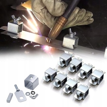 8 шт. СВАРОЧНЫЕ ЗАЖИМЫ ДЕРЖАТЕЛИ ЗАЖИМОВ ИЗ ЛИСТОГО МЕТАЛЛА