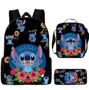 STICH PLECAK SZKOLNY ZESTAW PIÓRNIK TORBA 3W1 nowy A4