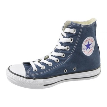 Converse Trampki Unisex All Star HI granatowe wysokie 45 EU