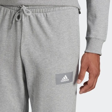 SPORTOWE SPODNIE DRESOWE MĘSKIE BAWEŁNIANE JOGGERY ADIDAS ESSENTIALS