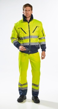 Утепленная сигнальная куртка PILOT 3в1, размер XXL