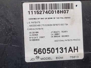 56050131AH JINÉ MODUL 3.0 CRD 4X4 160 2006 JEEP COMMANDER (XK XH)