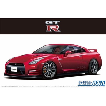 Aoshima 05857 - Nissan R35 GT-R Pure Edition '14