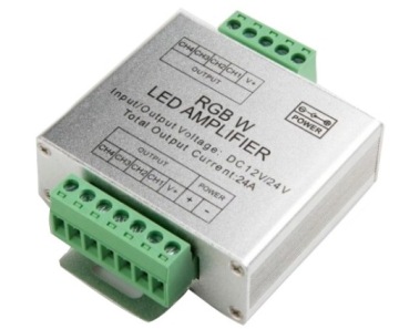 WZMACNIACZ SYGNAŁU LED RGBW 5-24V DC 288W